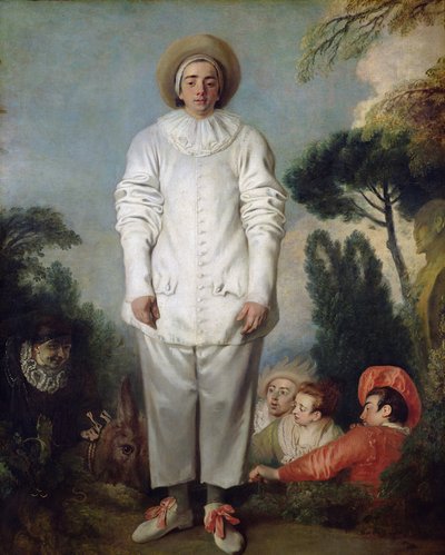 Gilles, ca. 1718-19 von Jean Antoine Watteau
